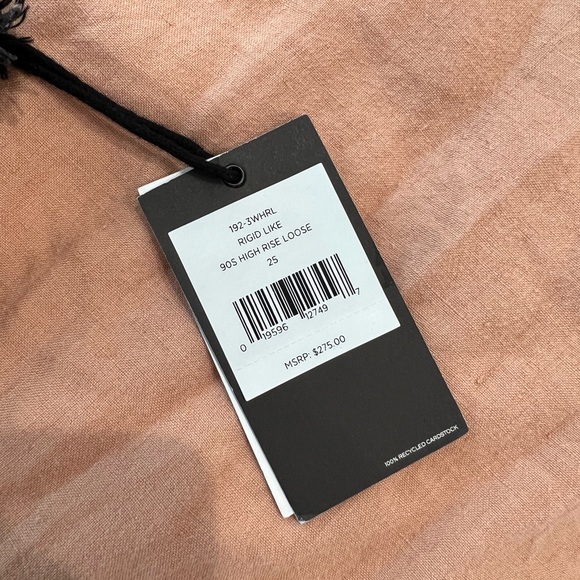 RE/DONE 90S High Rise Loose Comfort Stretch - sz 25 - Picture 6 of 9